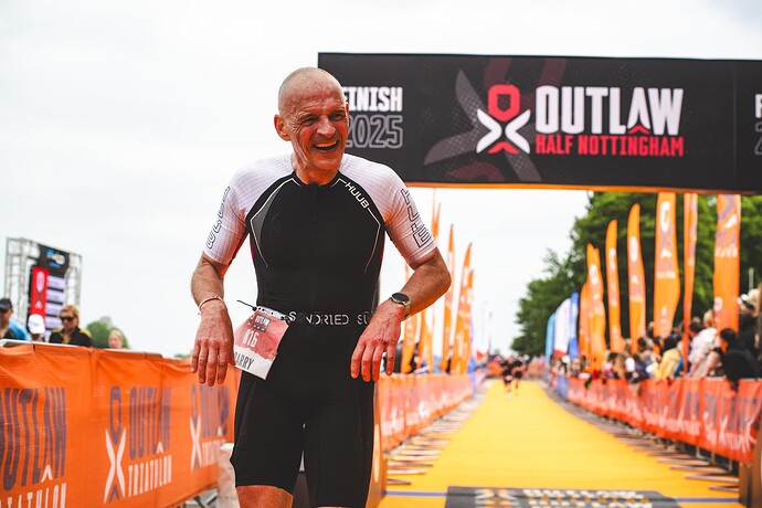 Outlaw Half Nottingham - Finish