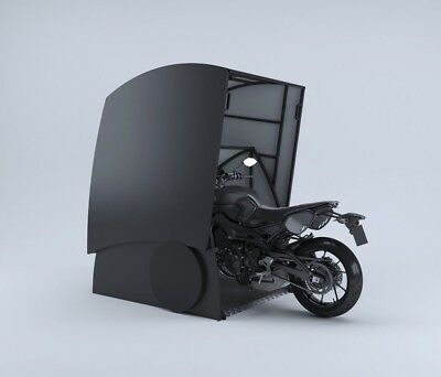 Motorcycle-Garage-Steel-Secure-Cover-Bike-Storage-Motorbike